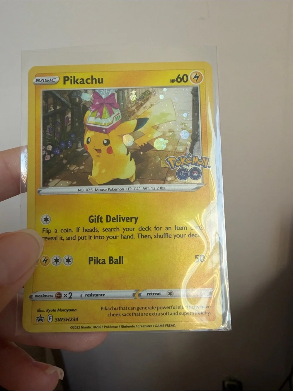 ⚡ Pikachu Pokémon Character Card Mini Lot | 025/165 and SWSH234